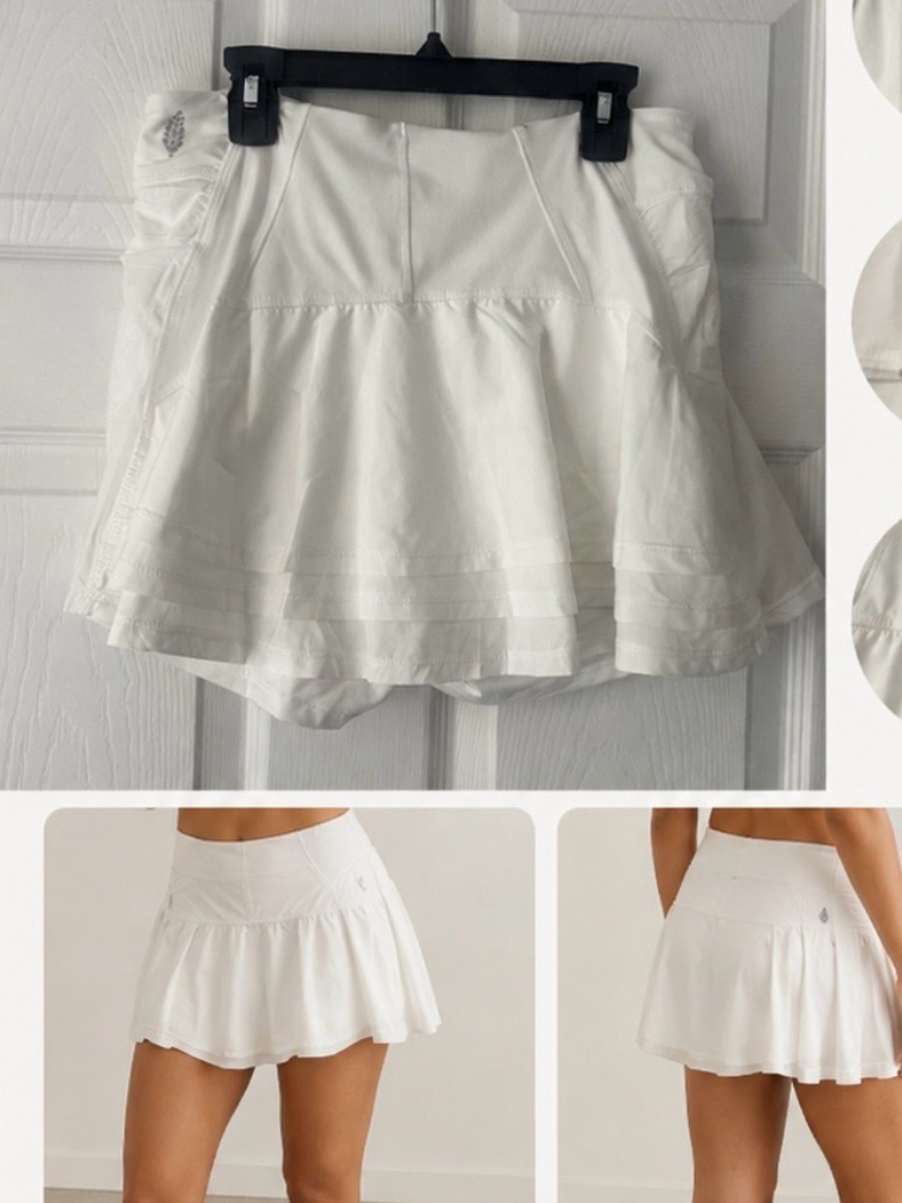 Free People Movement skort White Large